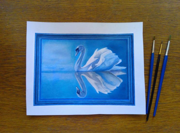 Swan by AnnasArt