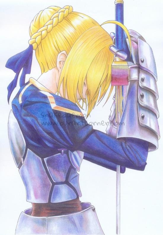 commission #1 saber of fate/stay night