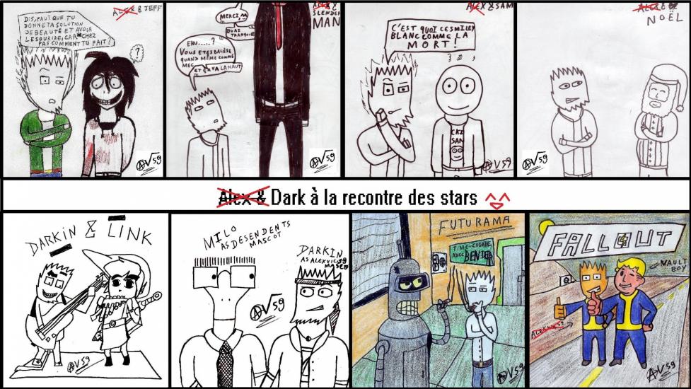 Alex & Darkin à la rencontre des stars