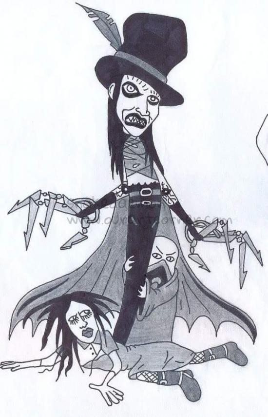 Marilyn manson (old drawing)