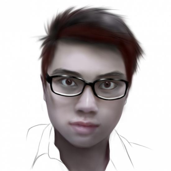 High School Batchmate sketch color 1
