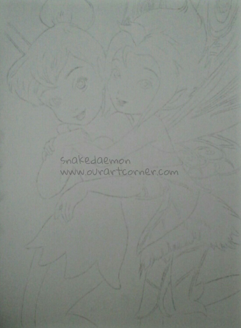 tinkerbell-and-silvermist-wip-1-linework
