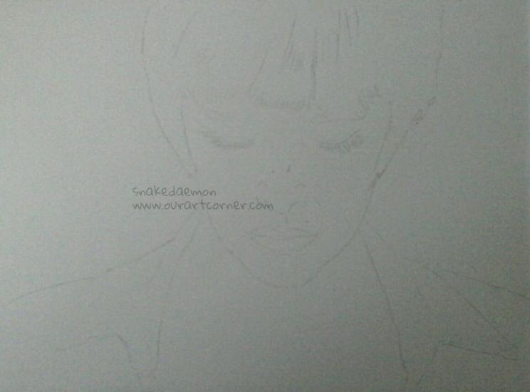 horror series #16 nurse Abby Russell w.i.p 1 linew