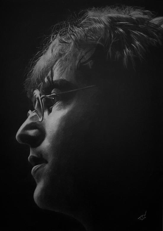John Lennon the Dreamer. by JPW Artist