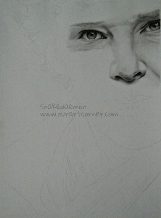 benedict cumberbatch as sherlock w.i.p 1