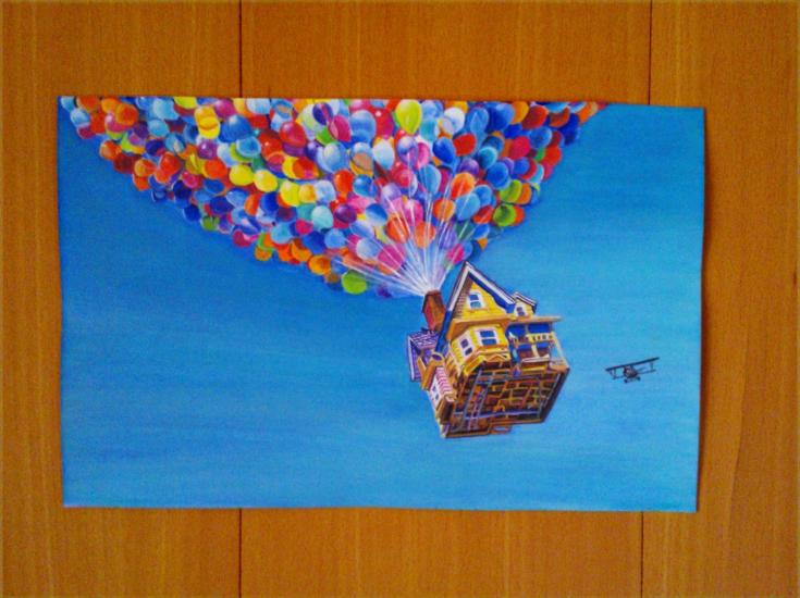 Up by AnnasArt