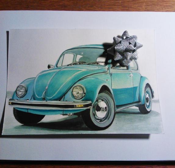 Old car by AnnasArt