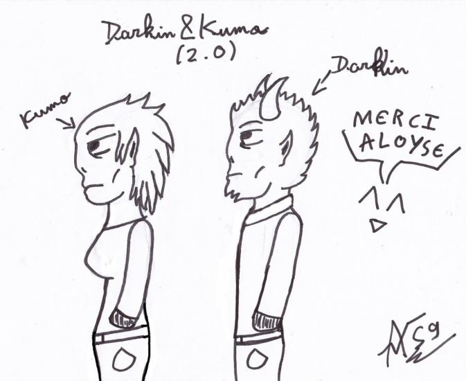Darkin et Kumo 2.0 (Merci Aloyse)
