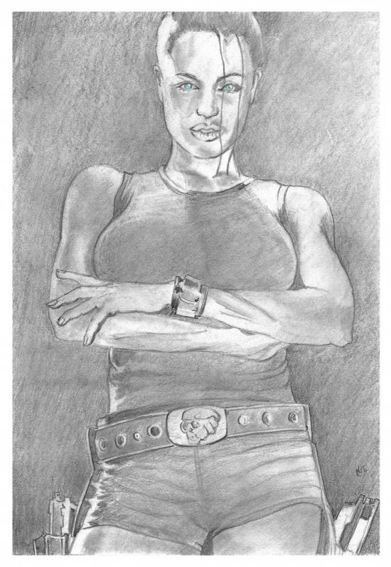 Lara Croft 2 by pencil recreations