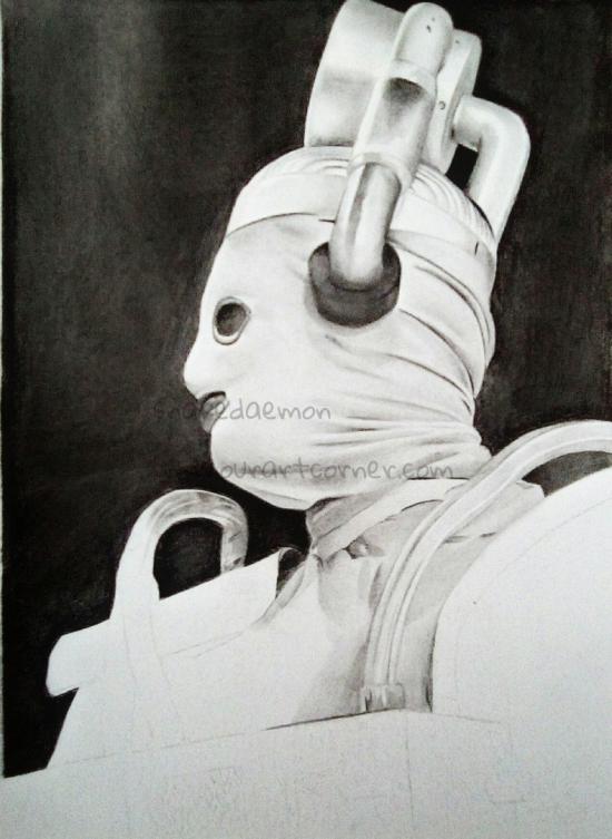 Doctor who series 2 #15 mondasian cyberman w.i.p 2