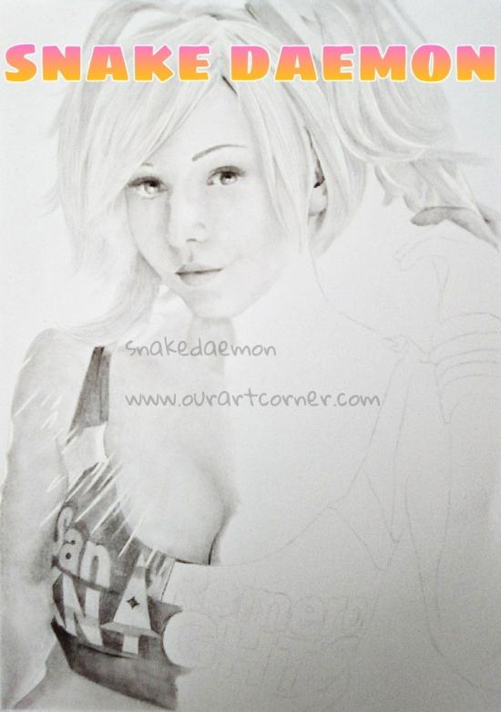 Amy thunderbolt as Juliet starling w.i.p 2