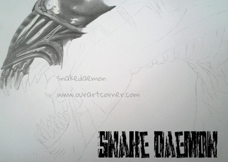 Figure series #16 xenomorph queen w.i.p 1