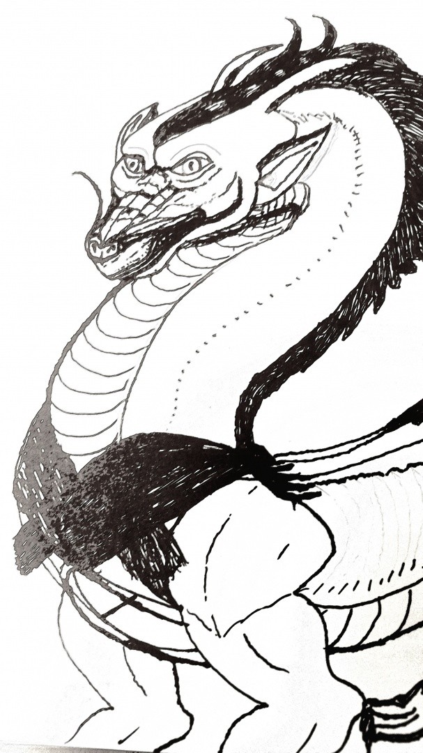 Sharpie-Dragon