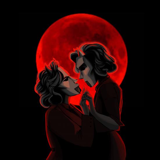 Red Moon Lovers by Skeleton13