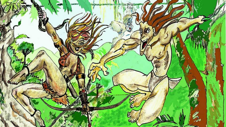 Jungle Queen by pencil recreations