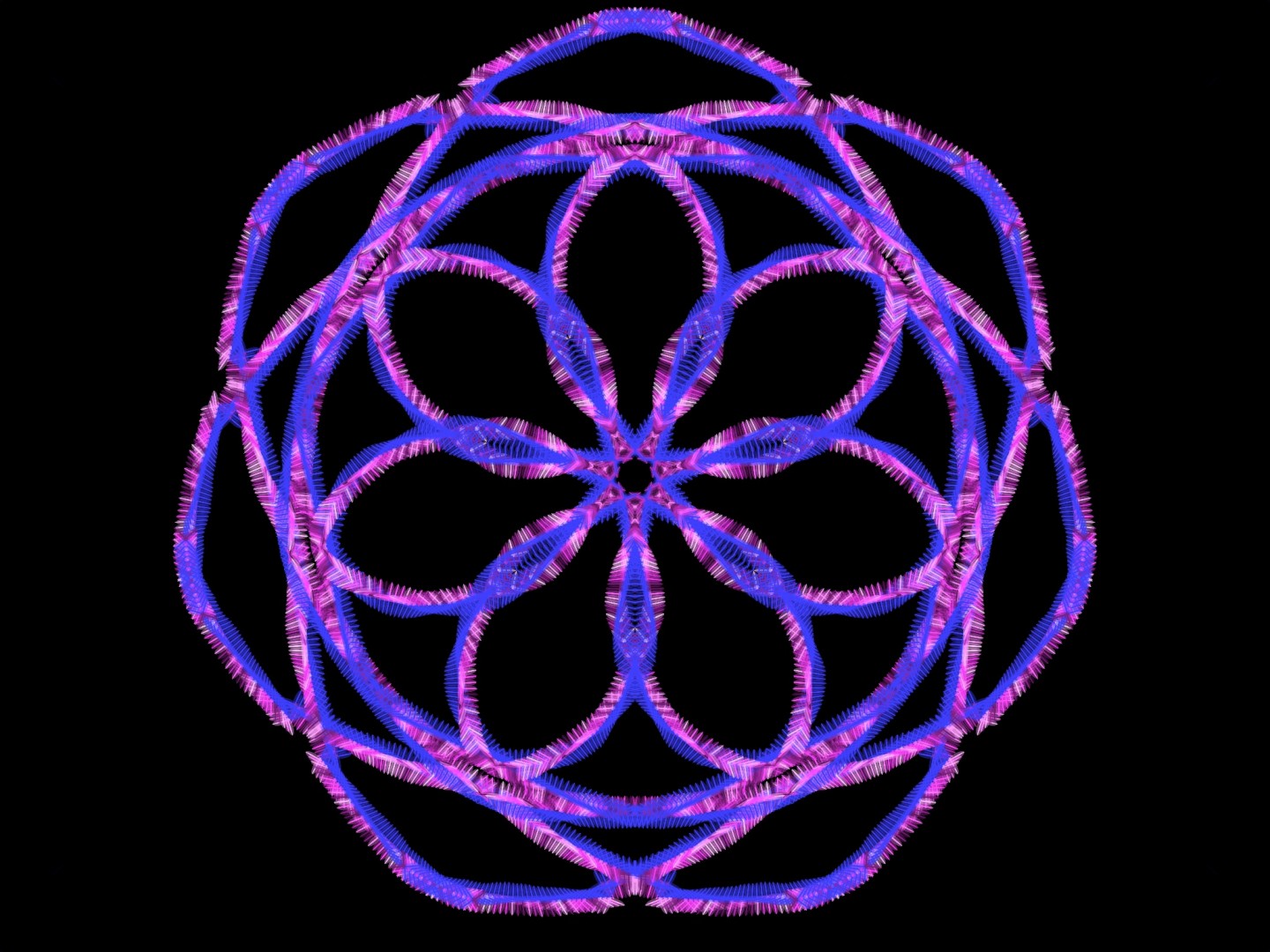 Purple-mandala