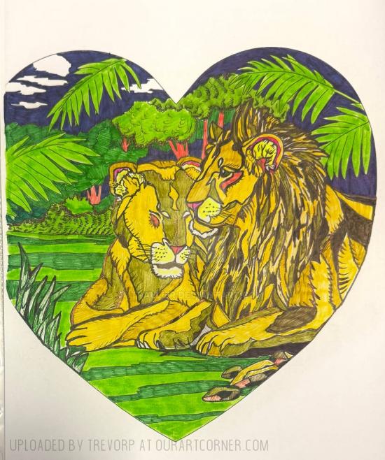LIONS IN LOVE