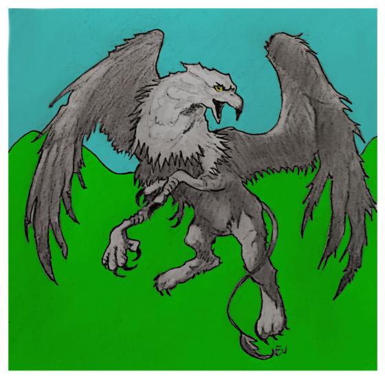 The mythical Gryphon
