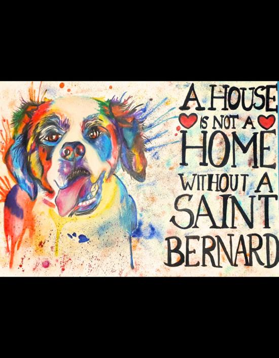 A House is not a Home without Saint Bernard