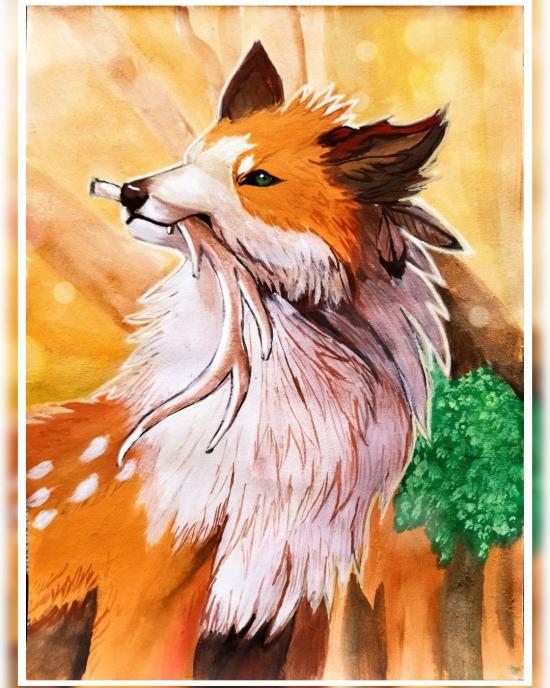 The dog