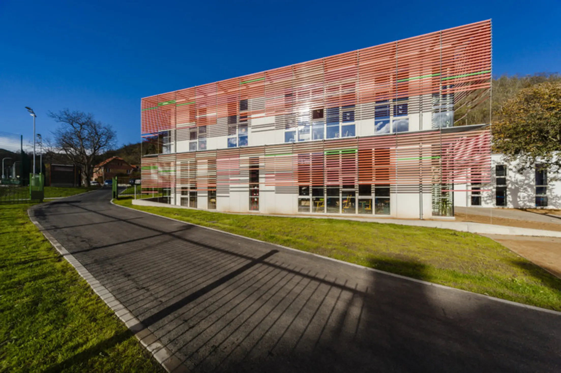 Elementary School in Velká Chuchle, Prague, Czech Republic