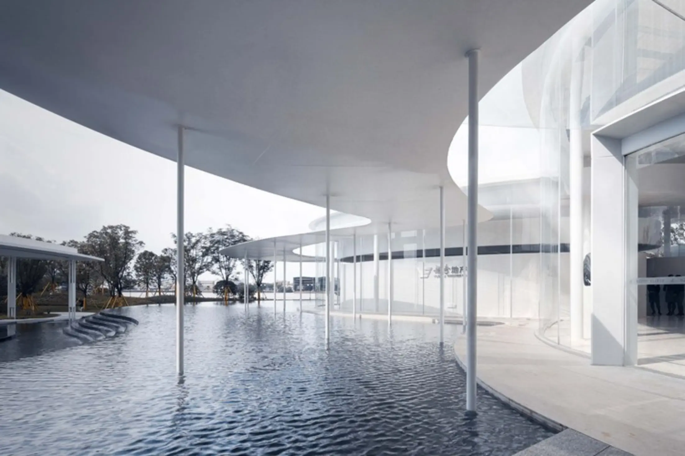 Public Gallery Design Of Yuexiu Tianyue Bay, Guangzhou, China