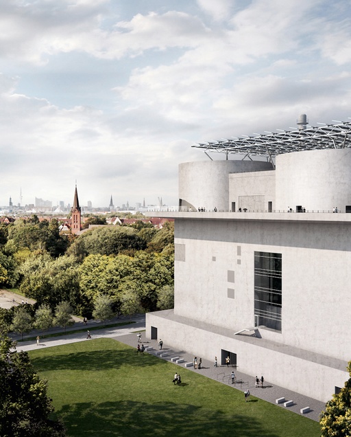 Renewable Energy Plant in Wilhelmsburg’s former bunker, Hamburg