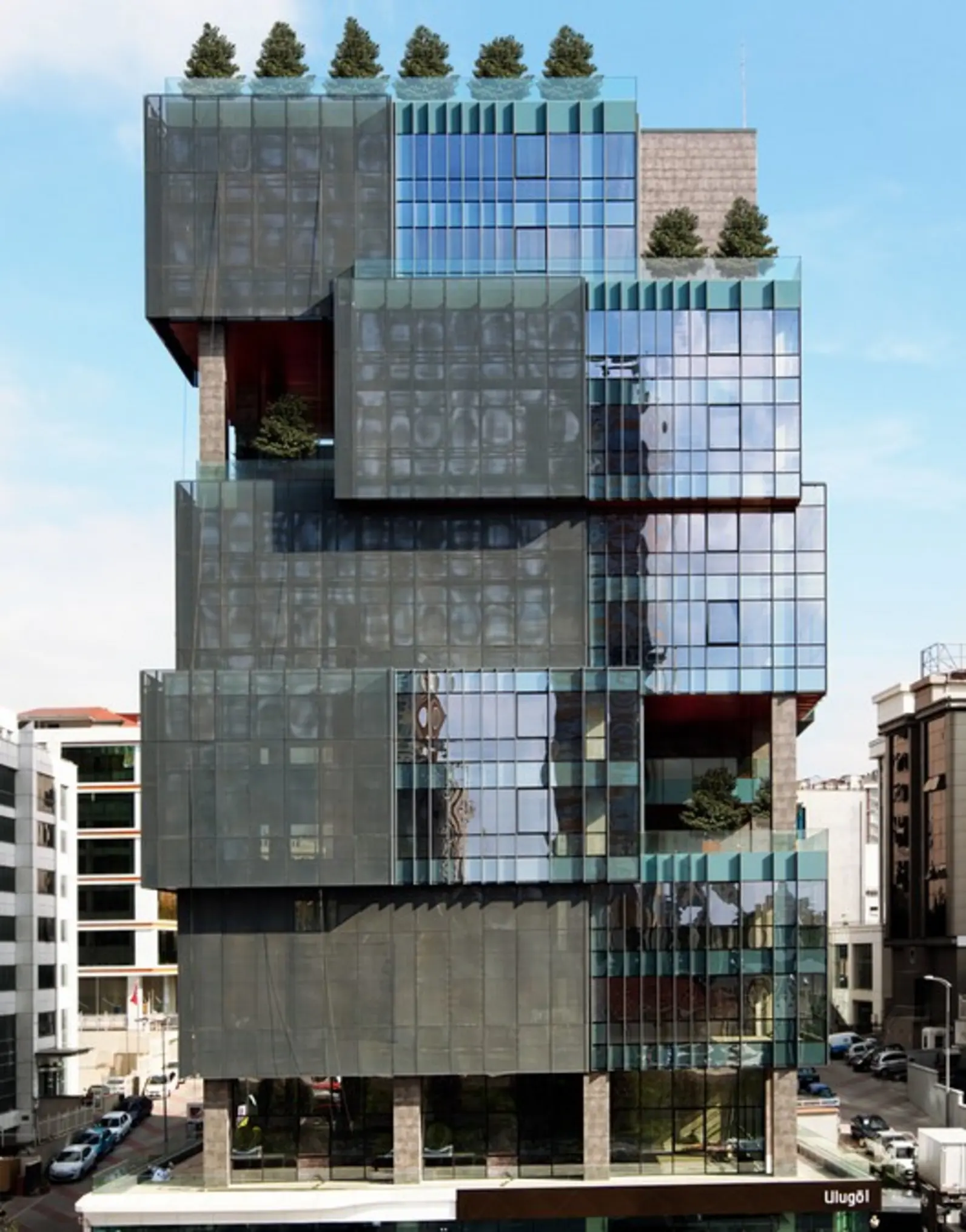 The Ulugöl Otomotiv Office Building, Istanbul, Turkey