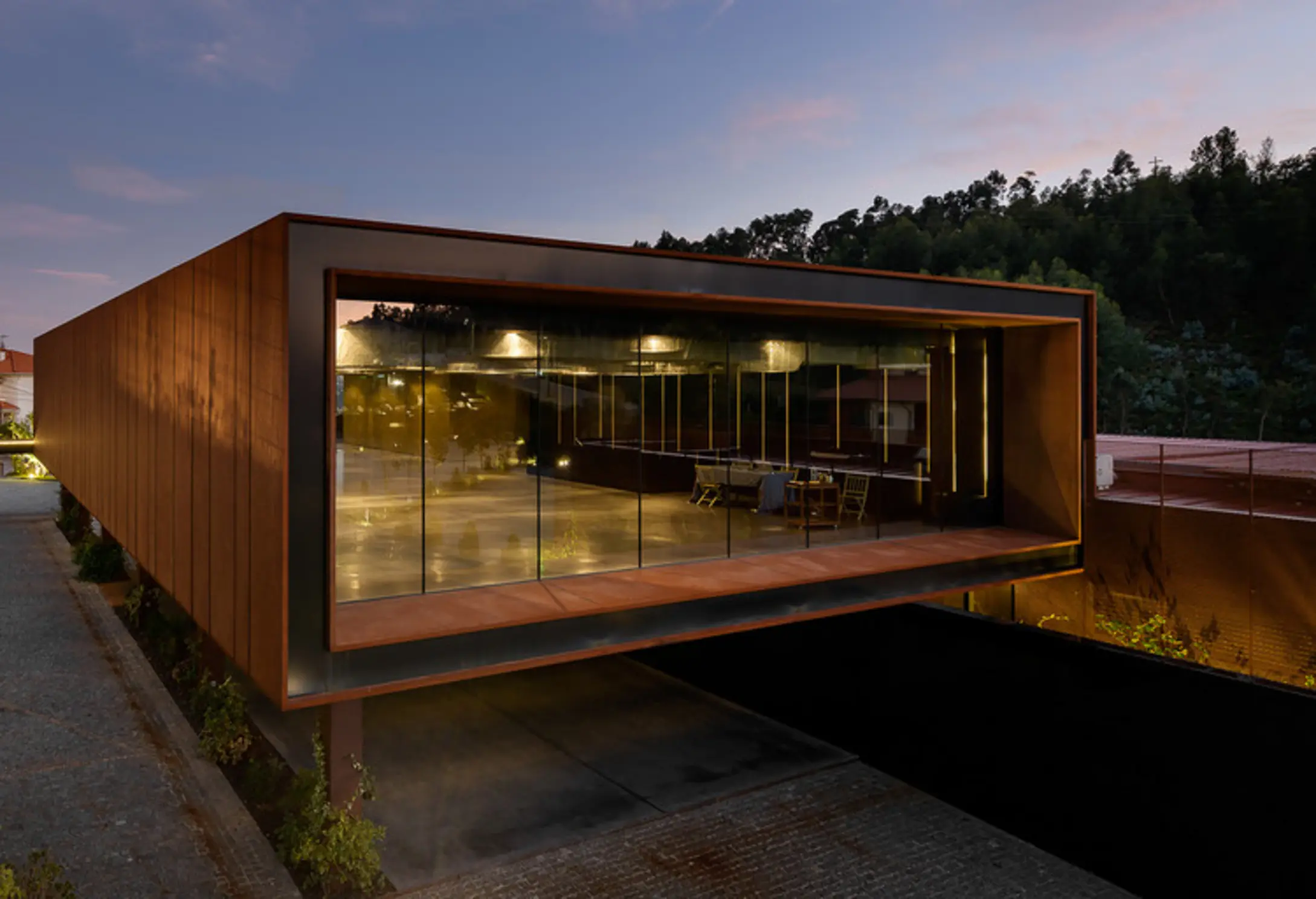 Suspended Matter Box Cultural Center, Portugal