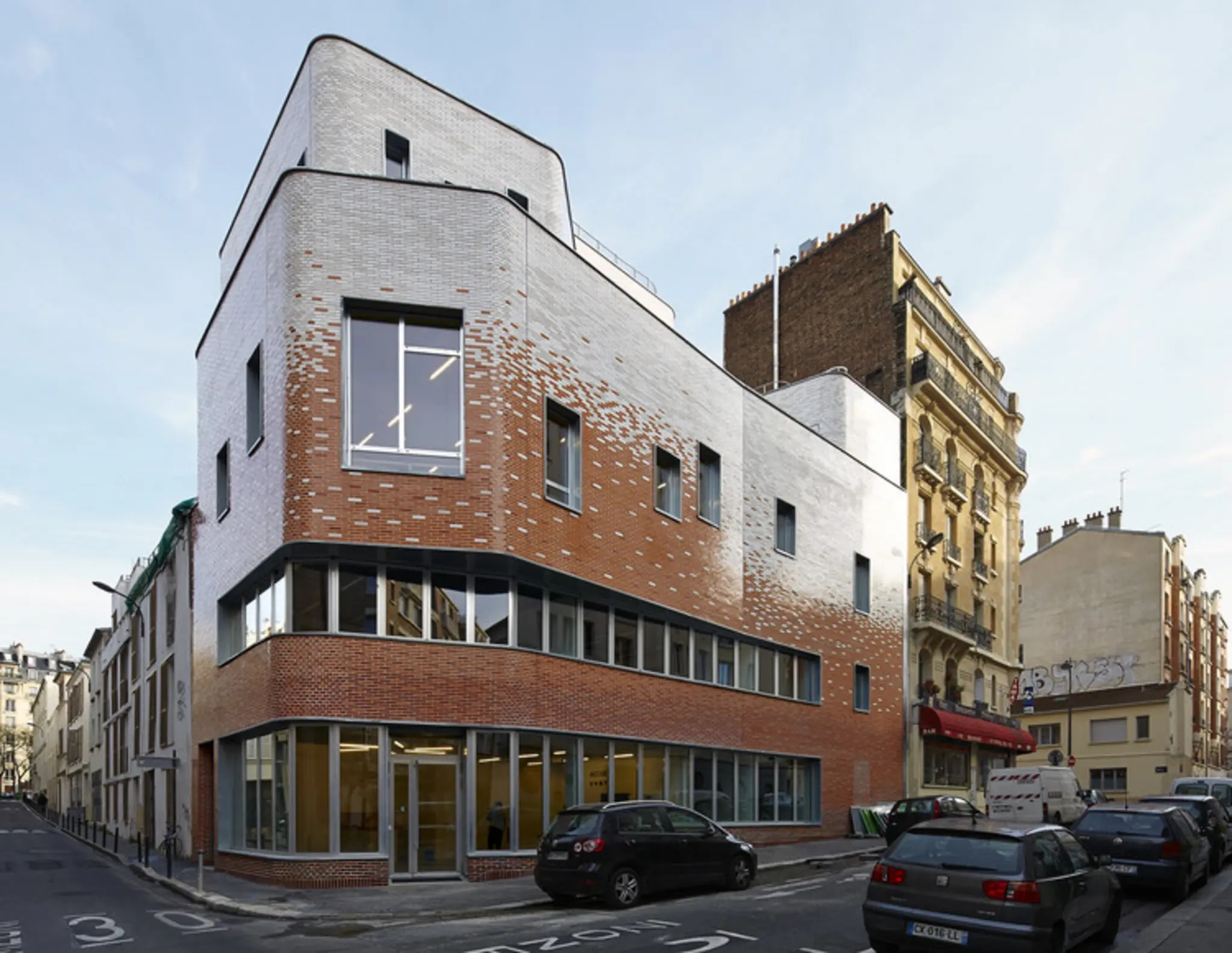 The Victor Gelez Community Centre, Paris, France