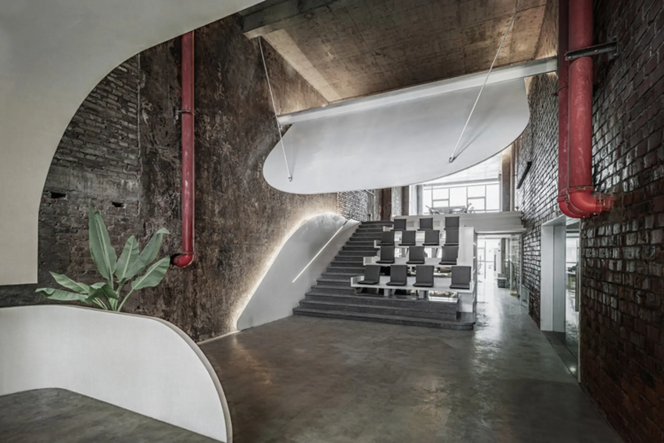 Office Renovation in Old Factory, Chongqing, China