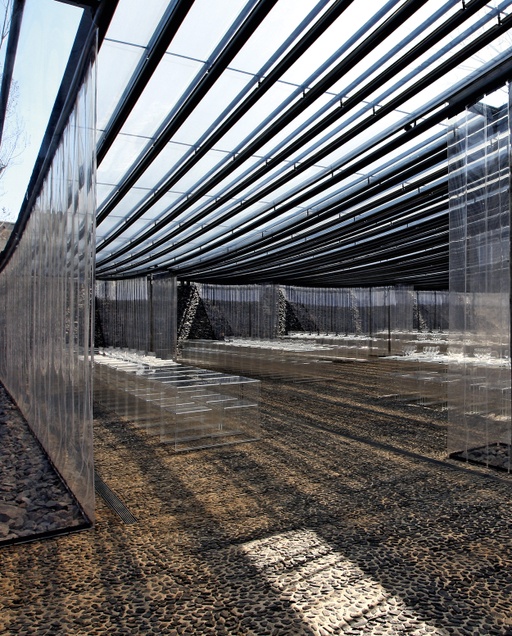 Marquee for Restaurant Les Cols