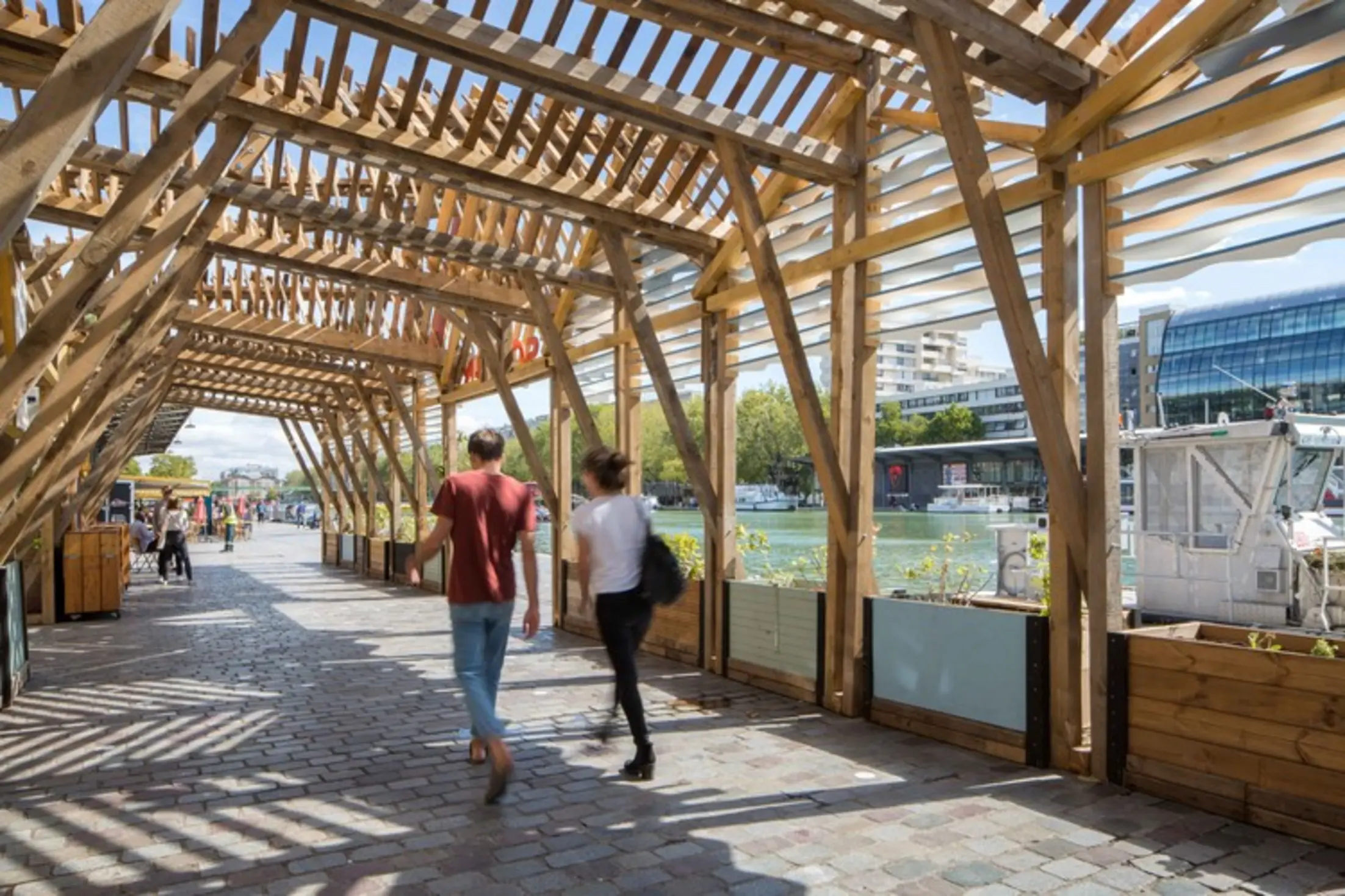 Canaux’s Circular Shade House, Paris, France