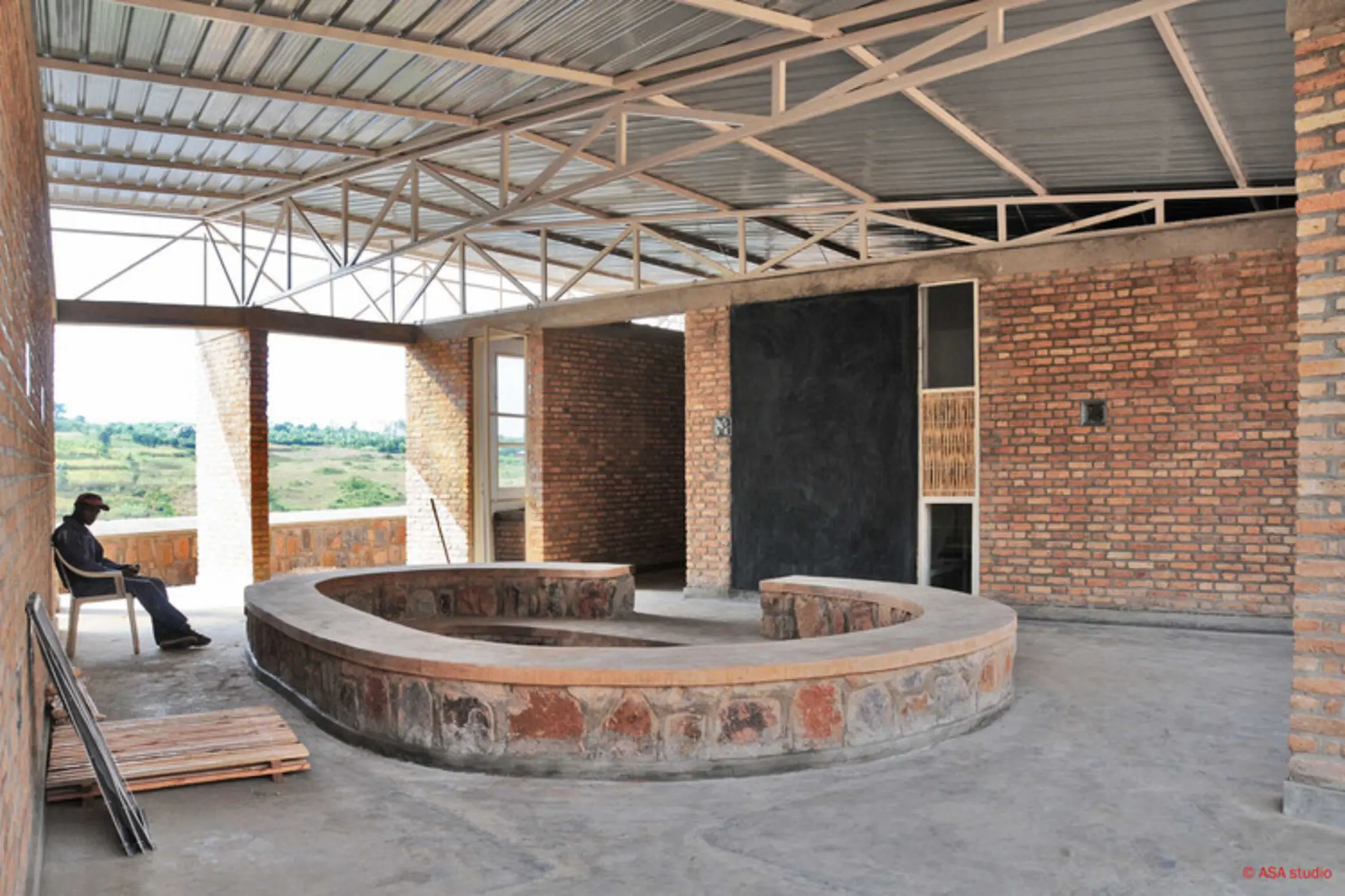 School Dormitory for 100 Students, Rwanda