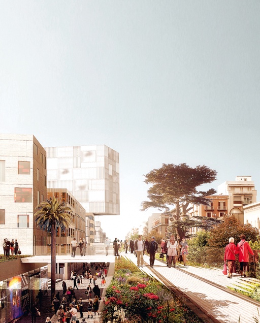 Baricentrale Railway Corridor - Cobe / Iotti + Pavarina / Favero e Milan