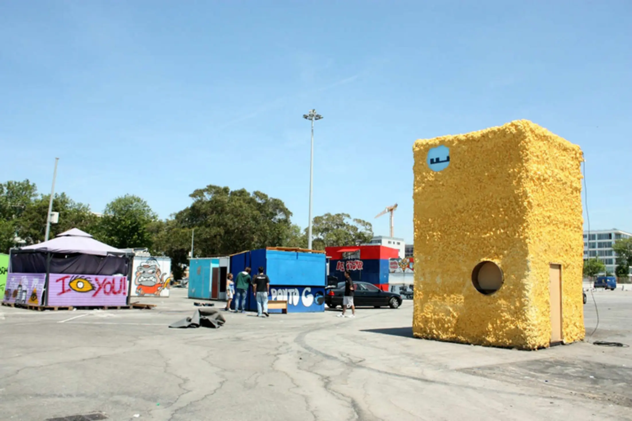 Faculty Temporary Bar, Oporto, Portugal
