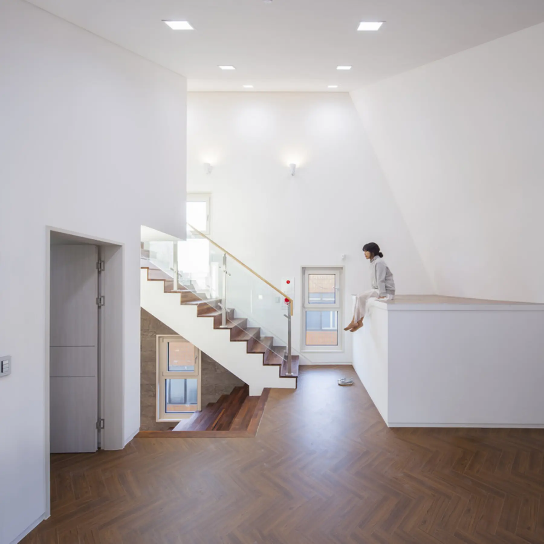 White Edge on Brick, Seoul, South Korea