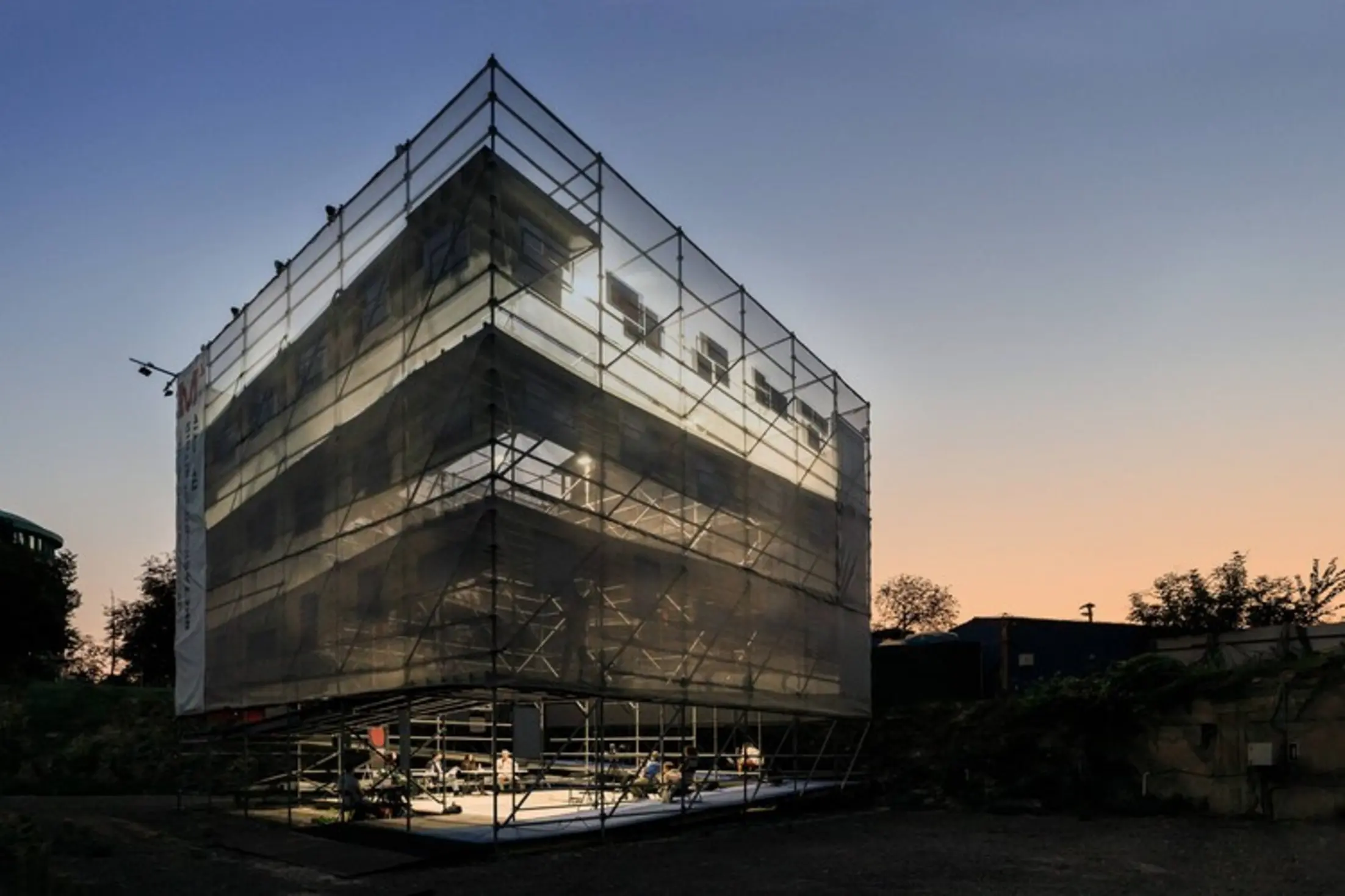 CUBE Temporary Exhibition Pavilion, Kyiv, Ukraine