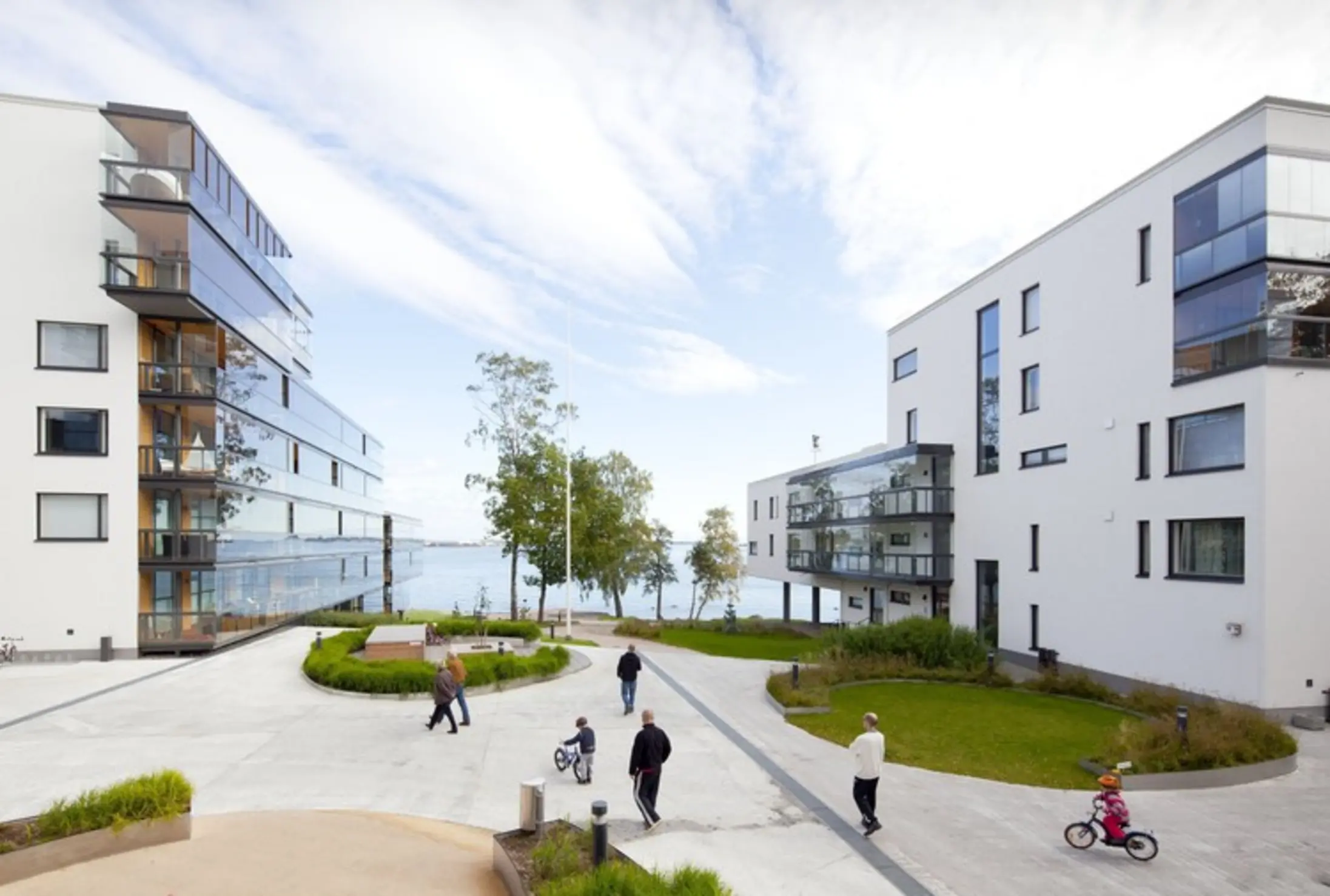 Housing in East Lauttasaari, Helsinki, Finland