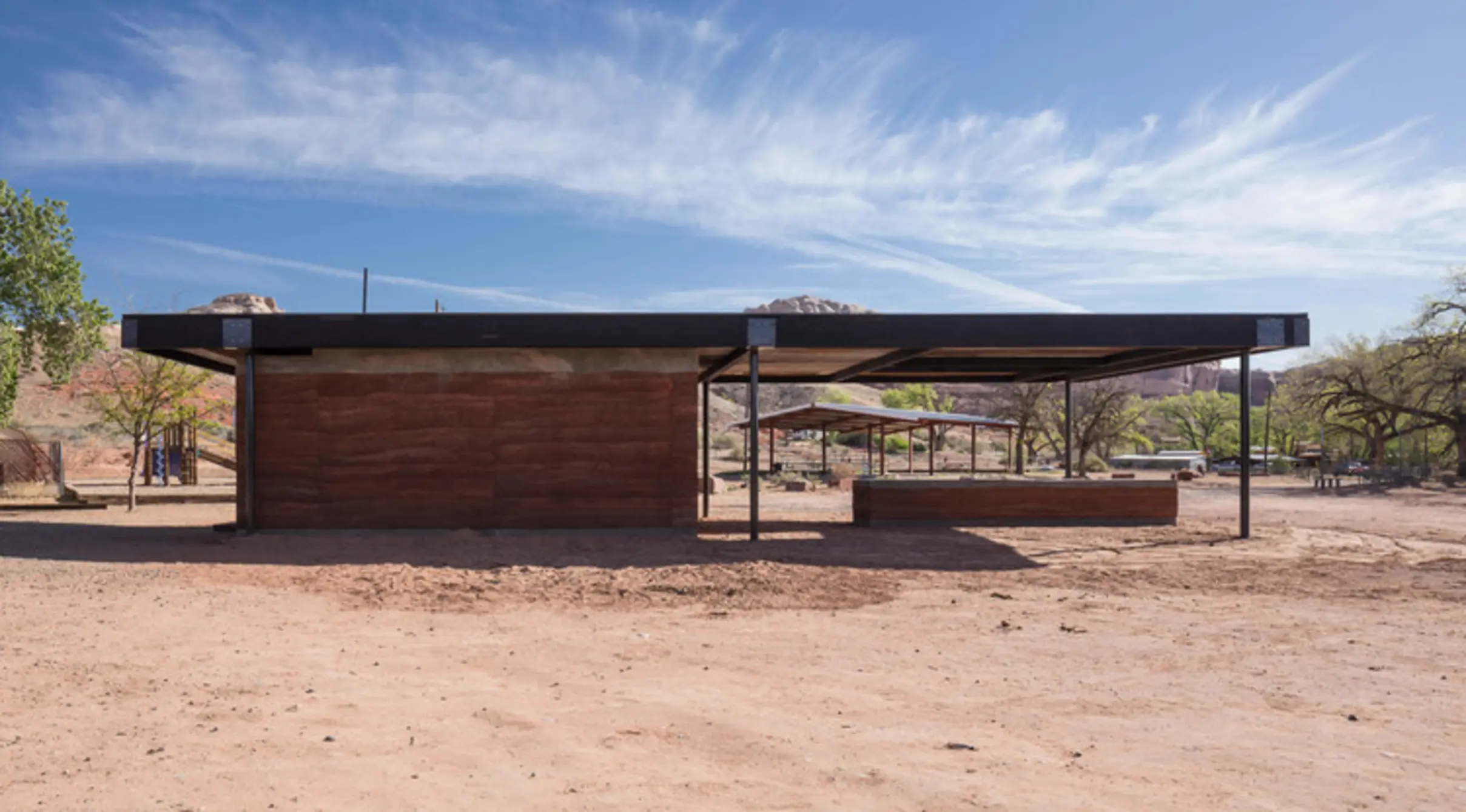 Fire Mesa Kitchen & Grill Pavilion, Bluff, United States