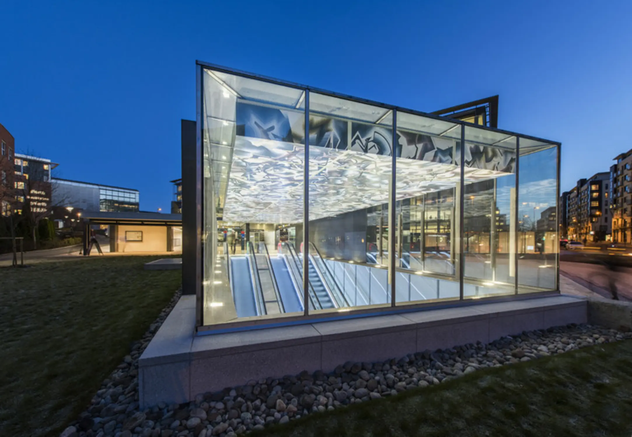 Nydalen Metro Station Extension, Oslo, Norway
