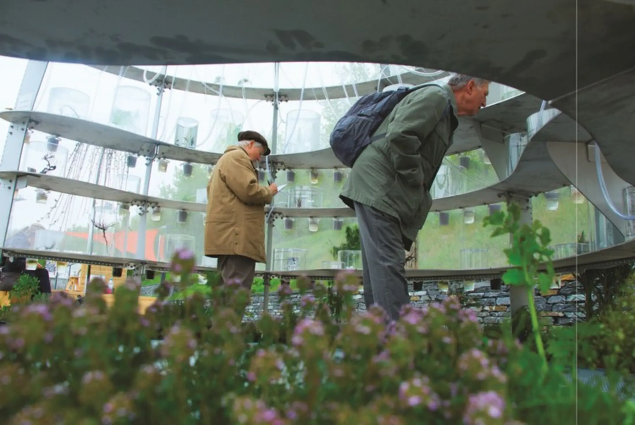 Inside the Flower Pavilion, Berlin, Germany