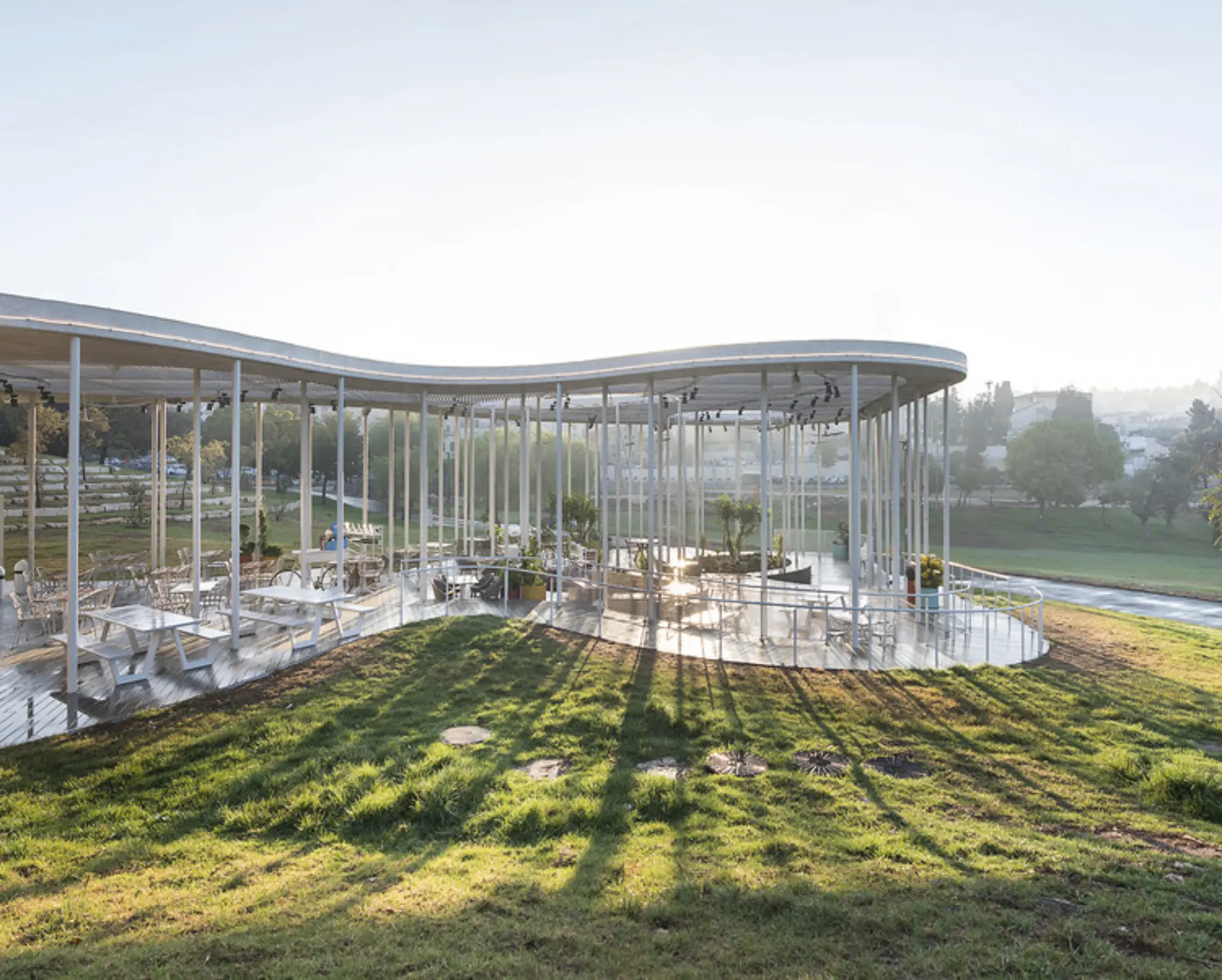 Sacher Park Cafe, Jerusalem, Israel