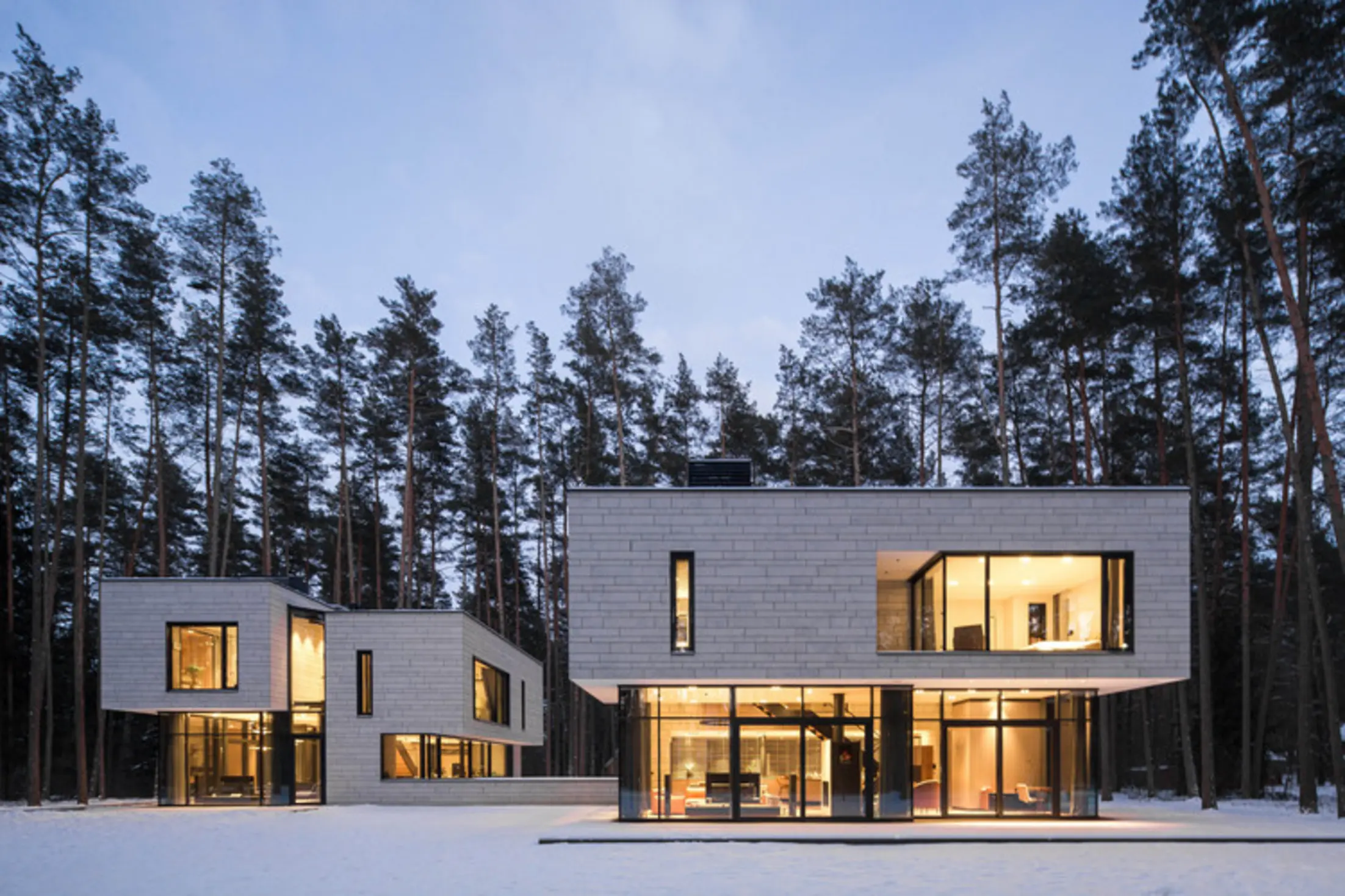 Duplex in Turniškės, Vilnius, Lithuania