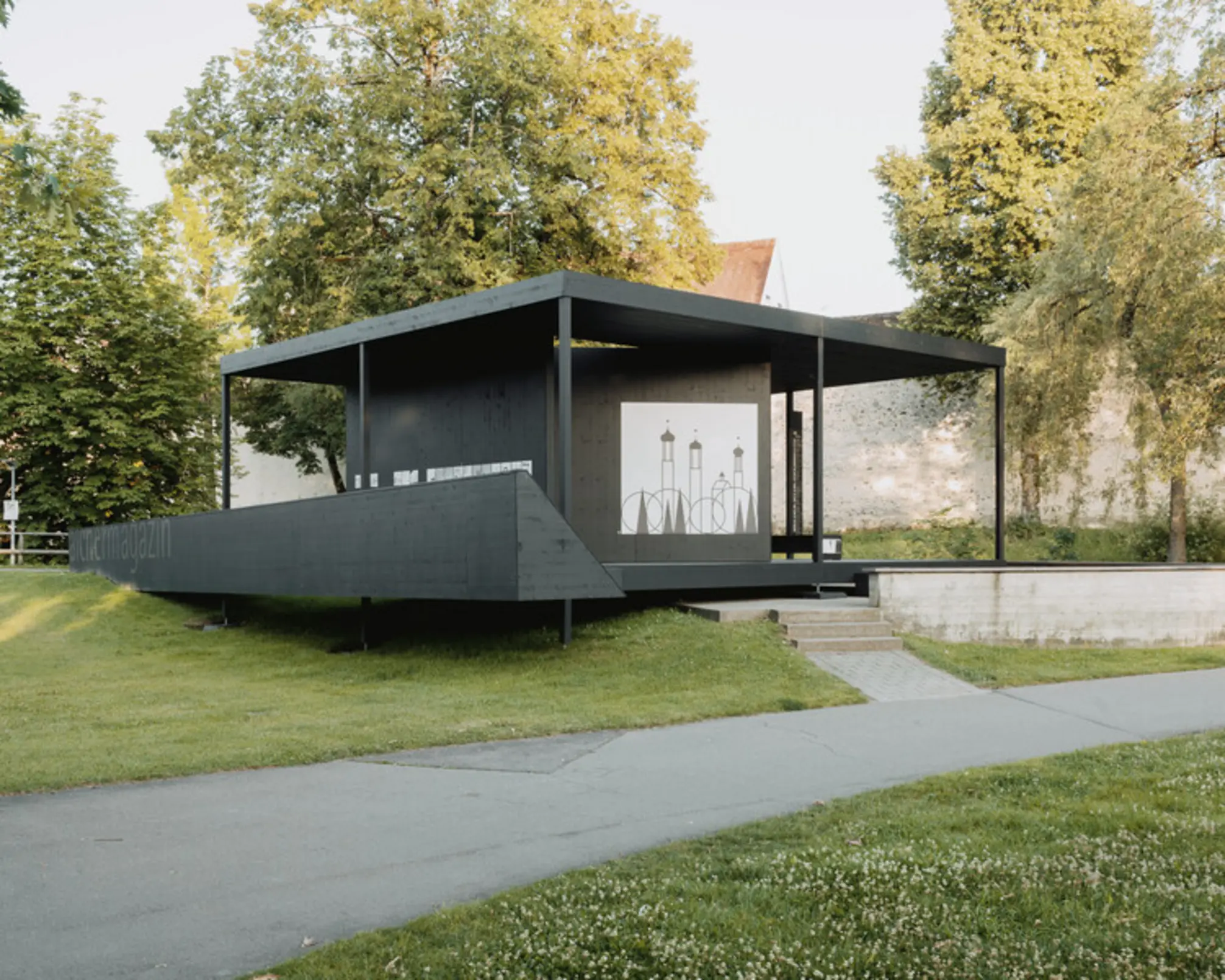 Aichermagazin Isny Pavilion, Breggia, Switzerland