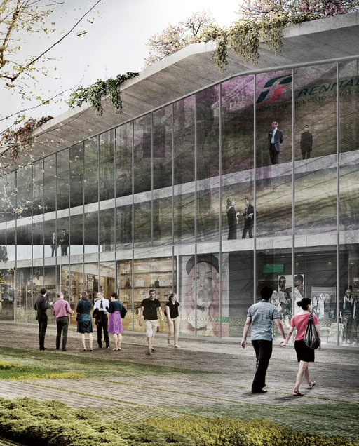 Baricentrale Railway Corridor - Guillermo Vázquez Consuegra, Bari