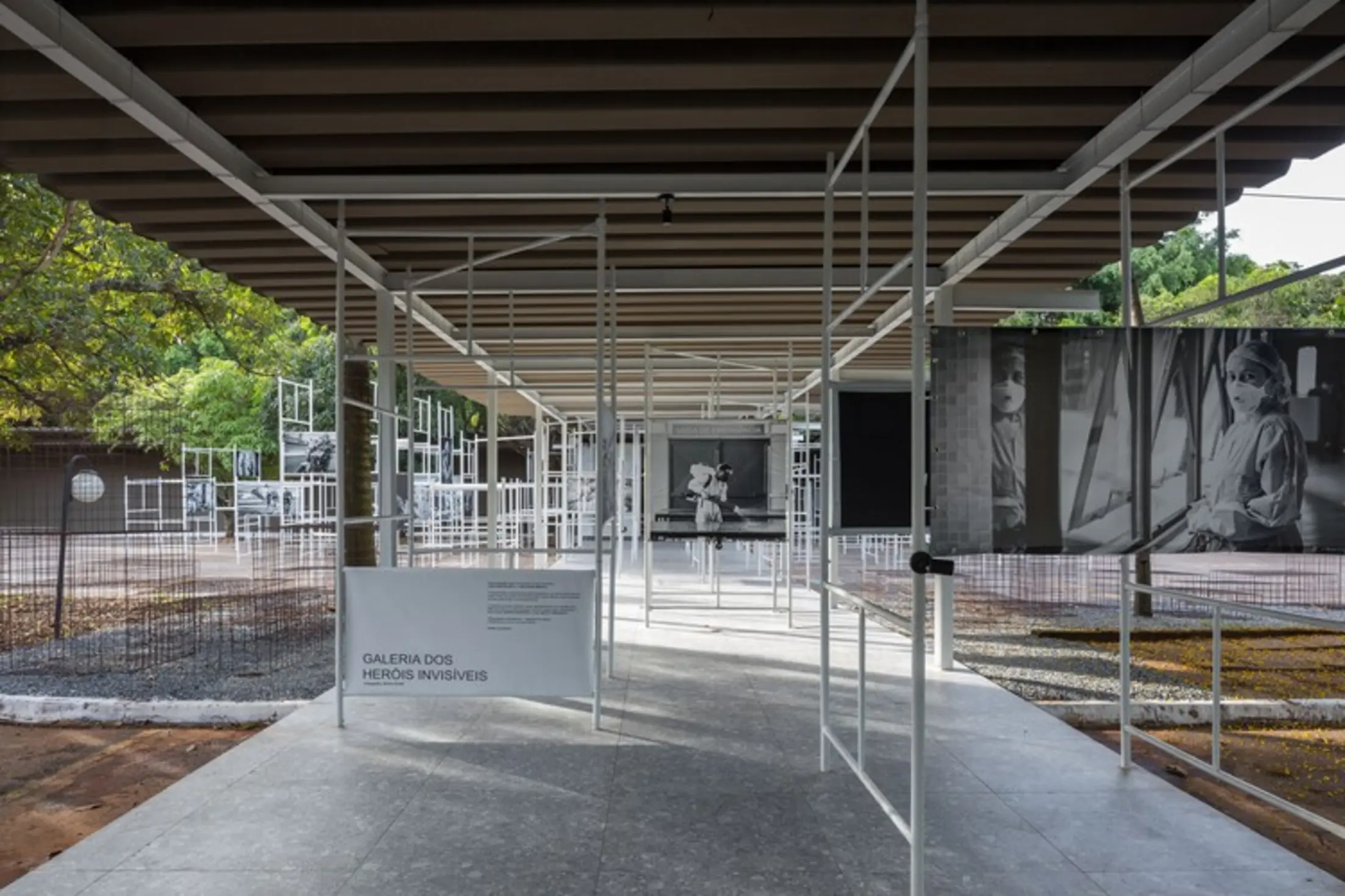 Gallery of Invisible Heroes, Brasilia, Brazil