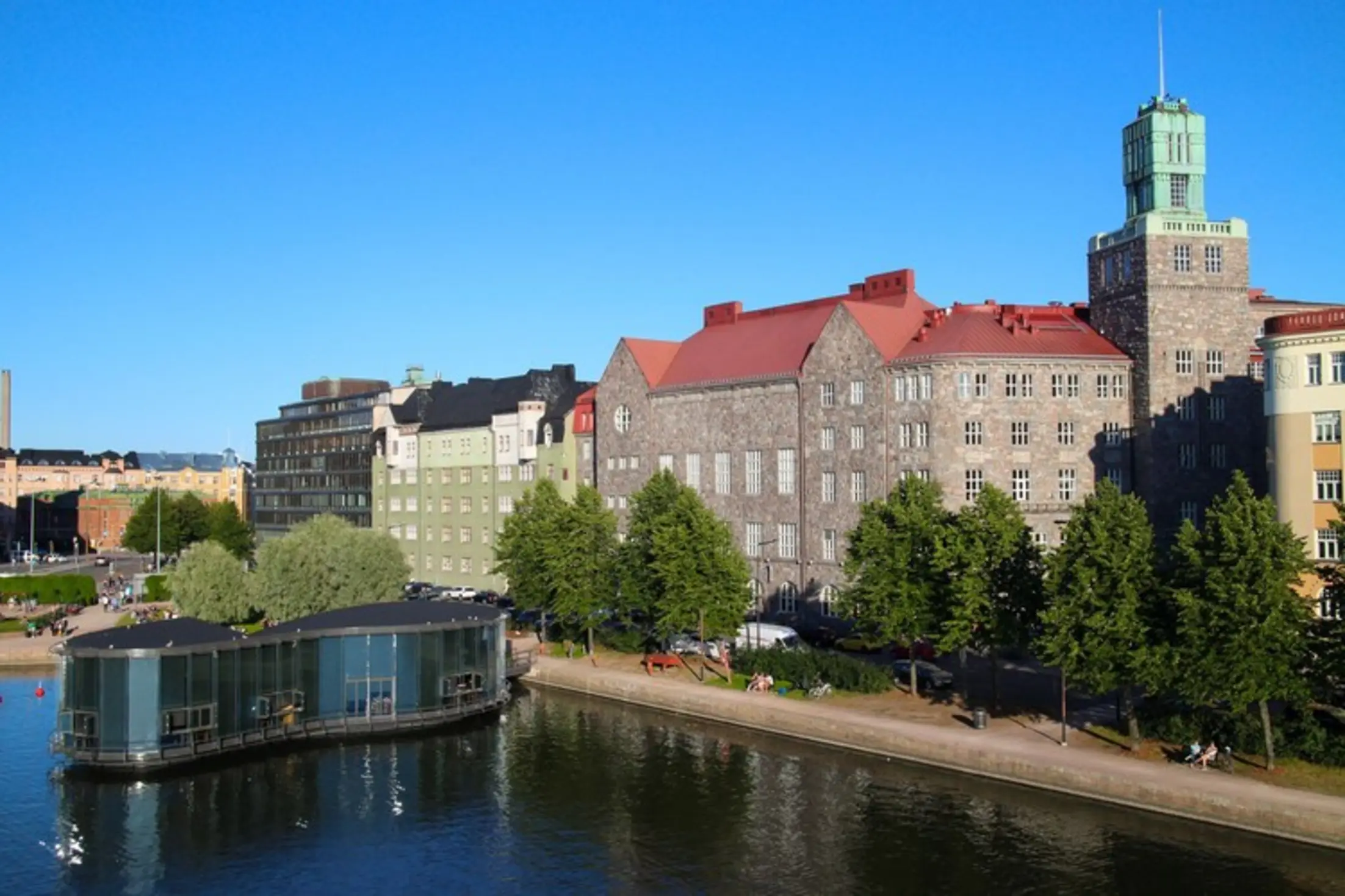 Floating Restaurant, Helsinki, Finland