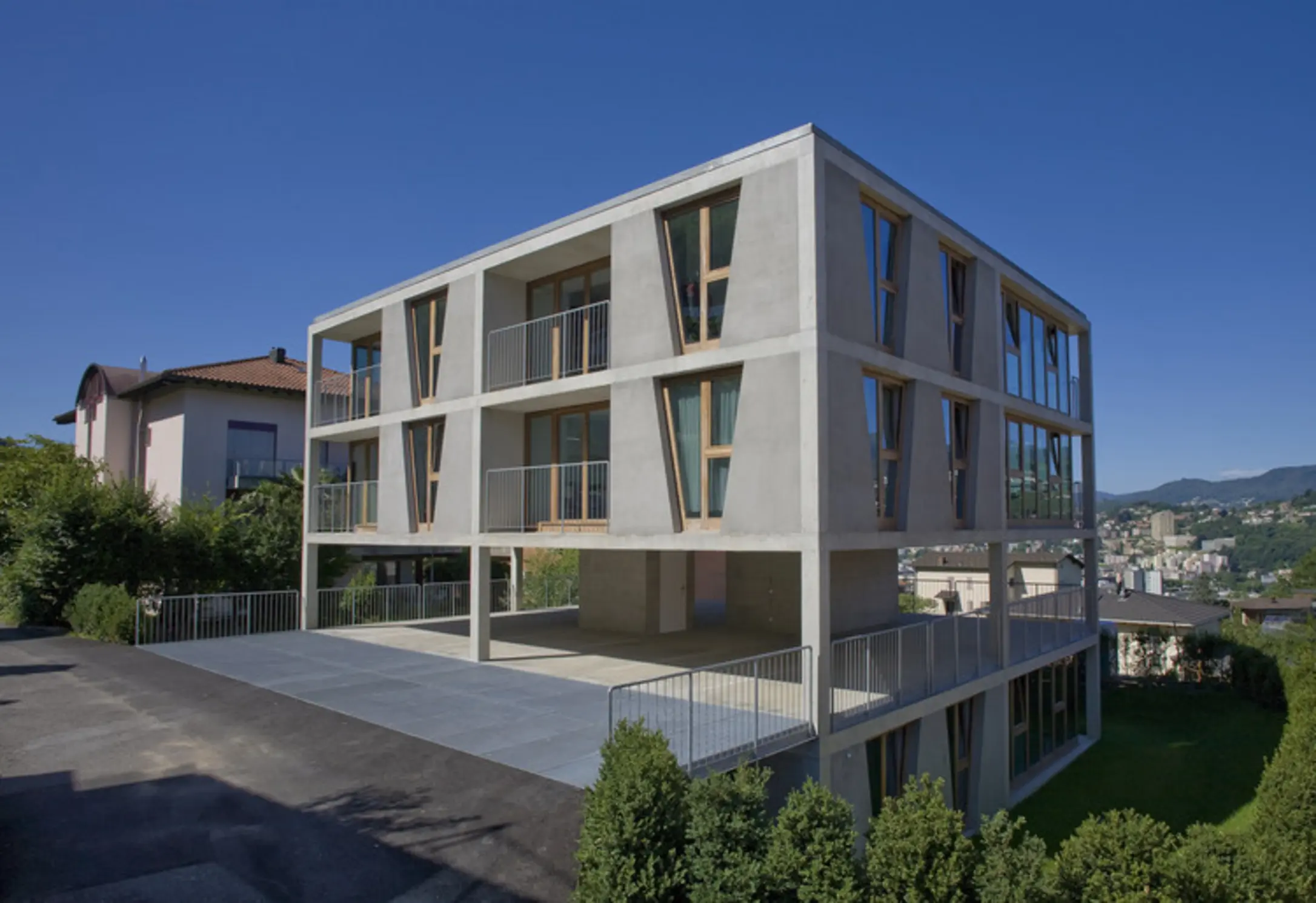 Apartment House in Pregassona, Lugano, Switzerland