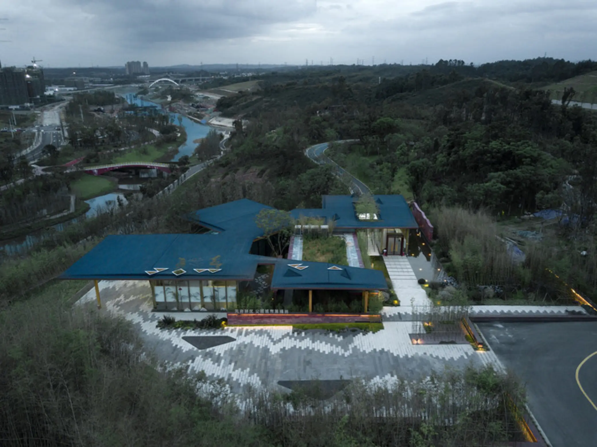 Chengdu Tianfu New Area “Park City” Exhibition Hall, Chengdu, China